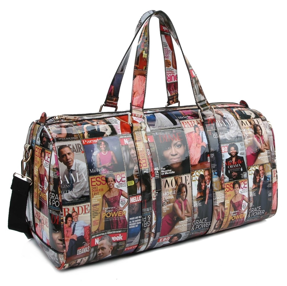 Michelle Obama Magazine Duffle Bag